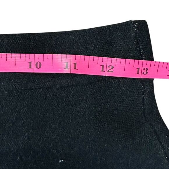 Vintage Candies Mini Skater Skirt Black Feels Like Knit Sweater. Size Small - Picture 5 of 6